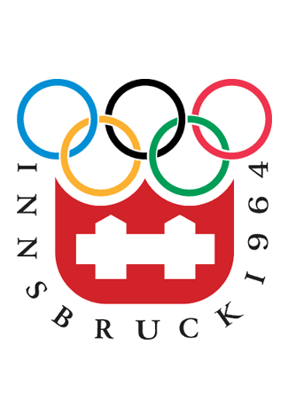 Olympics logo Innsbruck Austria 1964 winter